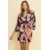 FLORAL FUNDO PRETO