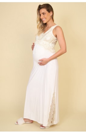 CAMISOLA LONGA MATERNIDADE (79151)OM