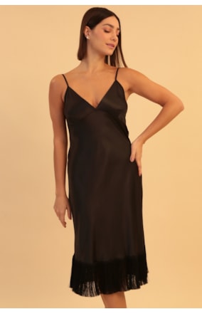 CAMISOLA MIDI COM FRANJAS (19632)