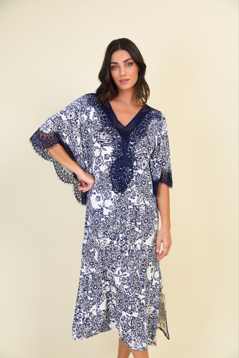 Kaftan hot sale midi dress