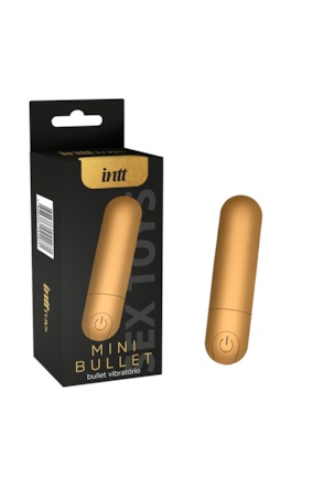 MINI BULLET VIBRADOR DOURADO (IM0149)