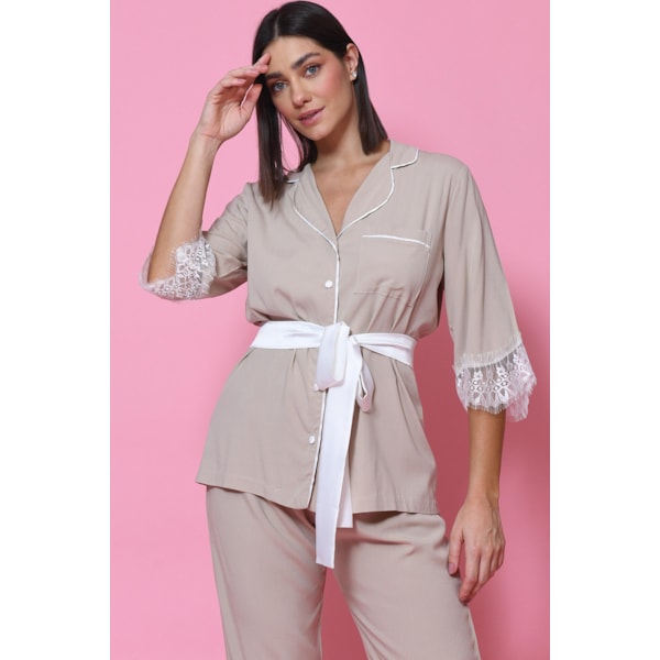 PIJAMA MANGA ¾ (102031)