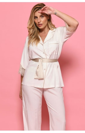 PIJAMA MANGA ¾ (102031)