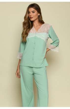 PIJAMA MANGA 3/4 (79263)VM