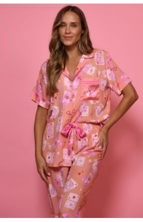 PIJAMA MANGA CURTA (102431)