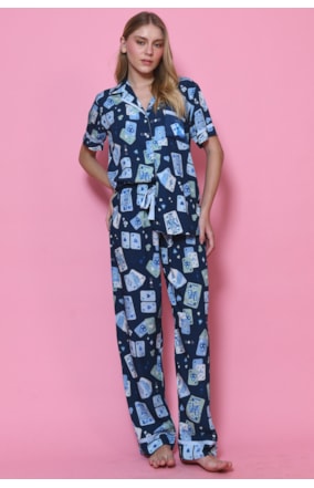 PIJAMA MANGA CURTA (102431)