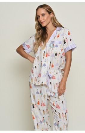 PIJAMA MANGA CURTA (102543)