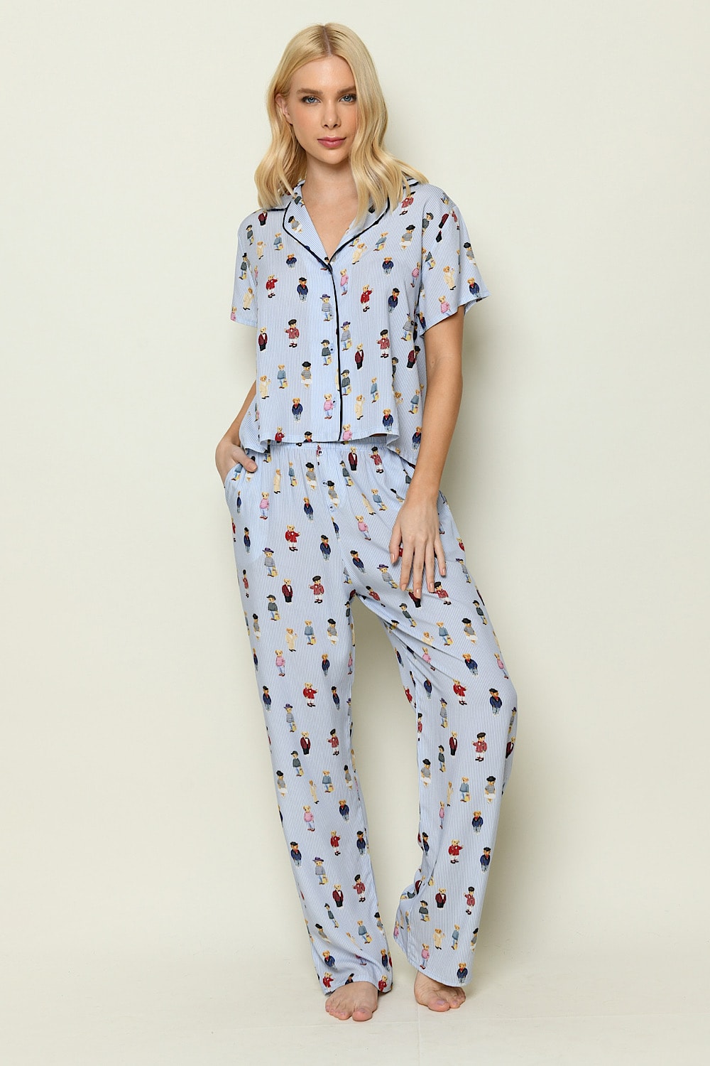 PIJAMA MANGA CURTA (102548)