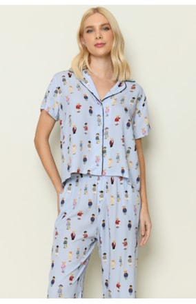 PIJAMA MANGA CURTA (102548)