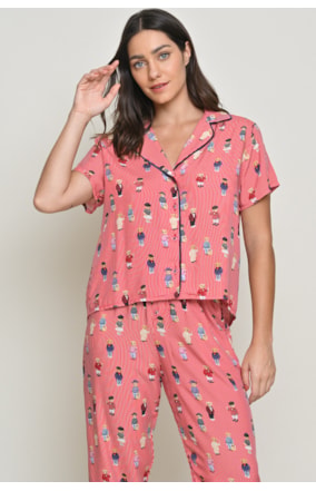 PIJAMA MANGA CURTA (102548)