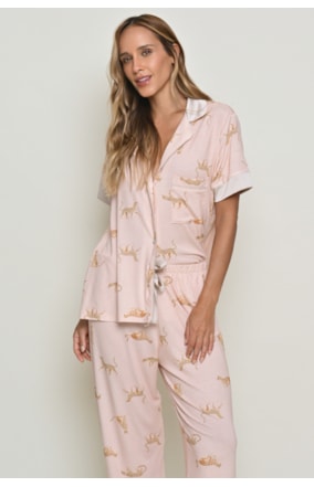 PIJAMA MANGA CURTA (102563)