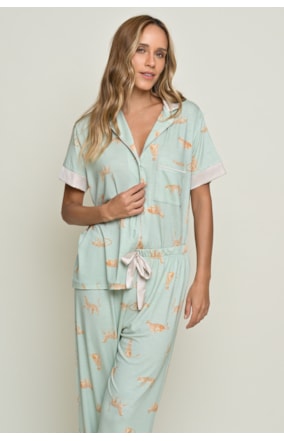 PIJAMA MANGA CURTA (102563)