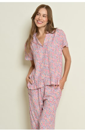 PIJAMA MANGA CURTA (102611)