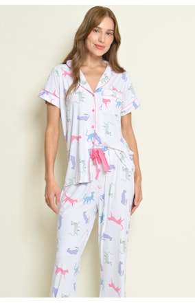 PIJAMA MANGA CURTA (105716)