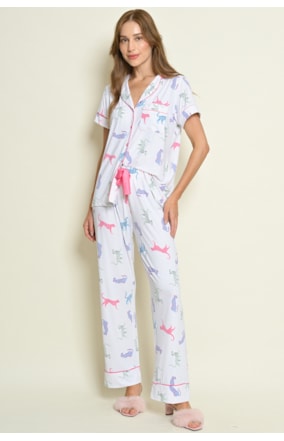 PIJAMA MANGA CURTA (105716)