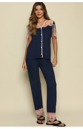 PIJAMA MANGA CURTA (111276)