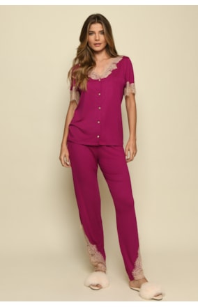 PIJAMA MANGA CURTA (111309)