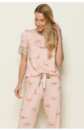 PIJAMA MANGA CURTA (111363)