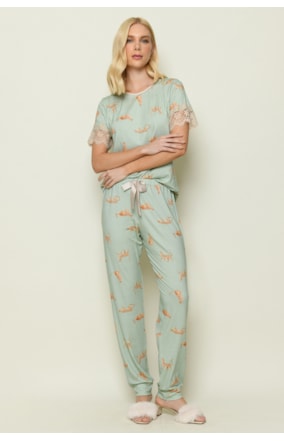 PIJAMA MANGA CURTA (111363)