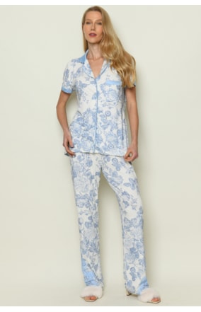 PIJAMA MANGA CURTA (111385)