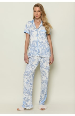 PIJAMA MANGA CURTA (111385)