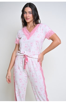 PIJAMA MANGA CURTA (111554)