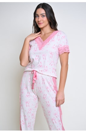 PIJAMA MANGA CURTA (111554)