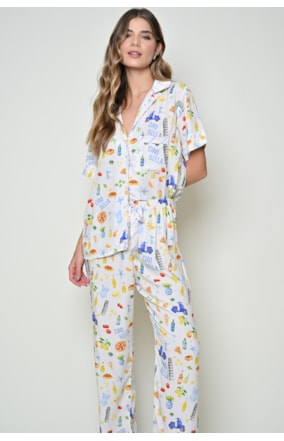 PIJAMA MANGA CURTA (400016)
