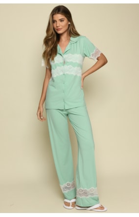 PIJAMA MANGA CURTA (79264)M