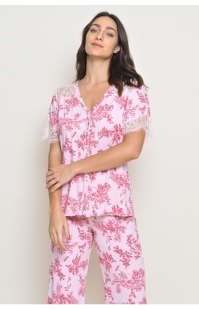PIJAMA MANGA CURTA (79277)