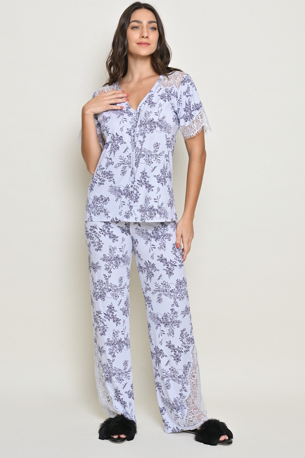 PIJAMA MANGA CURTA (79277)
