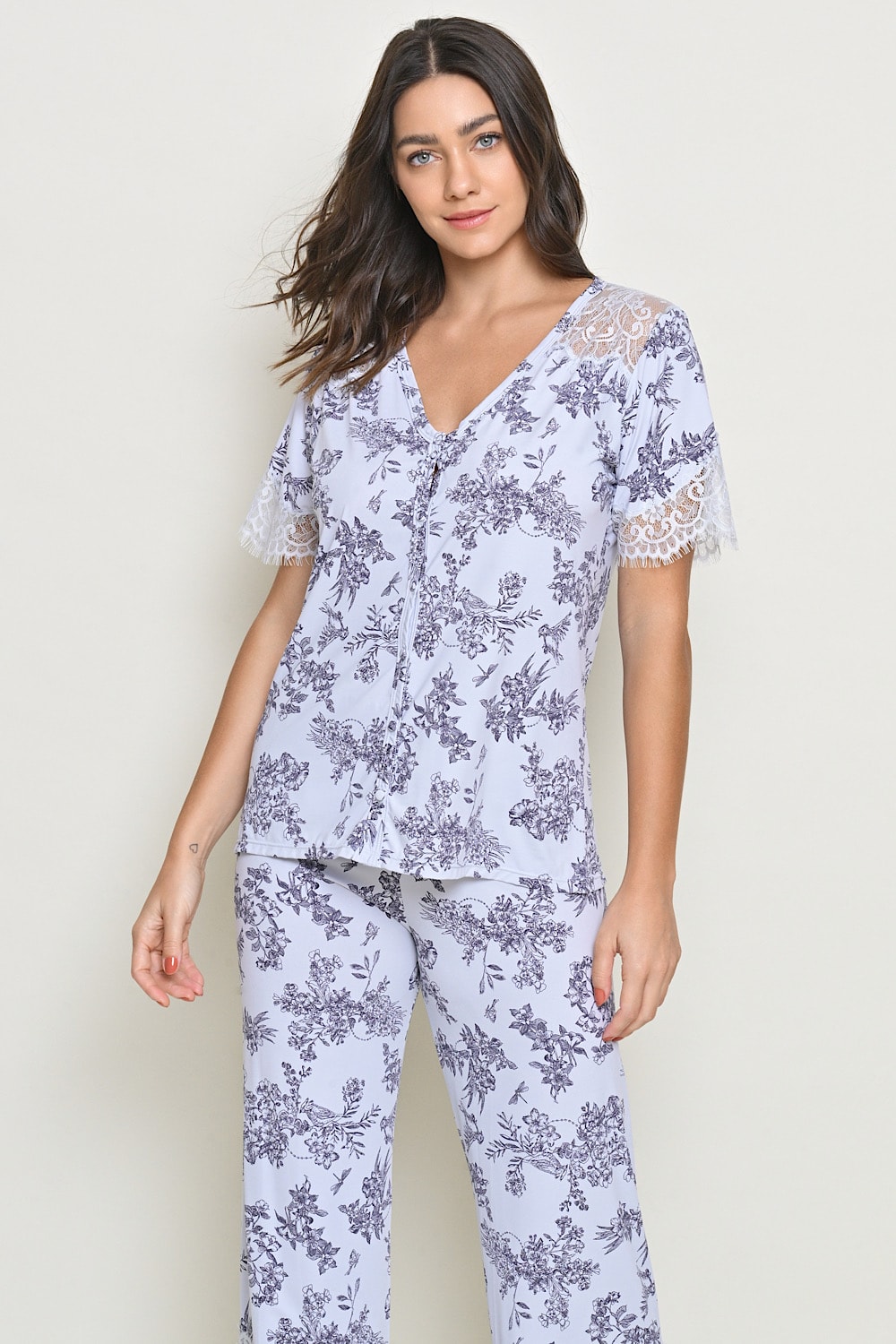 PIJAMA MANGA CURTA (79277)