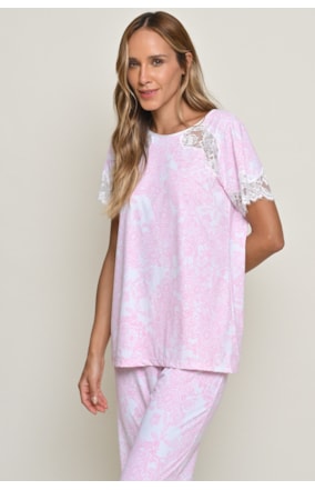 PIJAMA MANGA CURTA (89194)