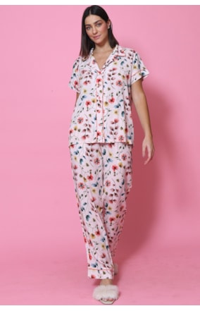 PIJAMA MANGA CURTA Liberty (102060)