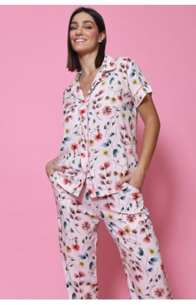 PIJAMA MANGA CURTA Liberty (102060)