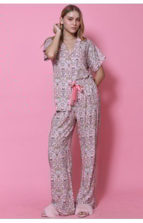 PIJAMA MANGA CURTA Liberty (102067)