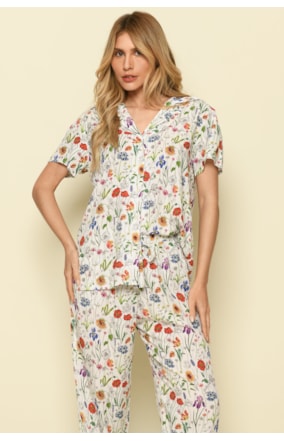 PIJAMA MANGA CURTA Liberty (102497)