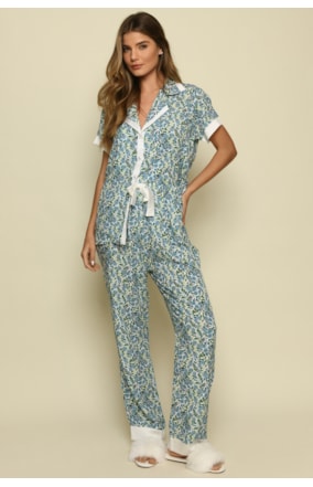 PIJAMA MANGA CURTA Liberty (102505)
