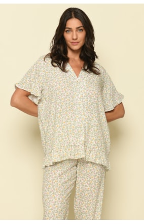 PIJAMA MANGA CURTA Liberty (102508)