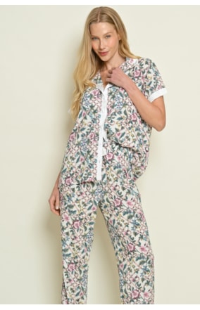 PIJAMA MANGA CURTA Liberty (105705)