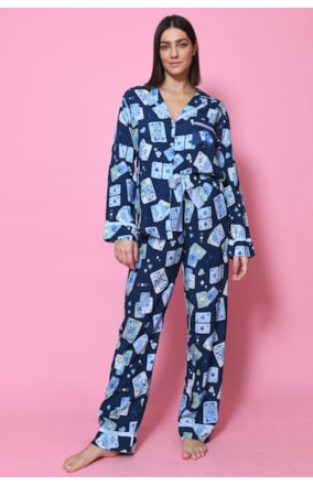 PIJAMA MANGA LONGA (102432)E