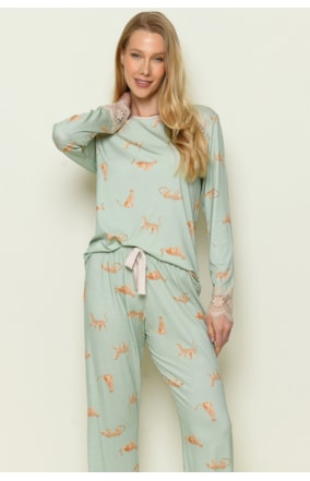 PIJAMA MANGA LONGA (111364)