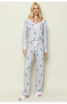 PIJAMA MANGA LONGA (111379)