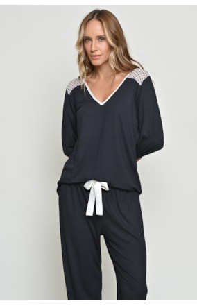 PIJAMA MANGA LONGA (111435)