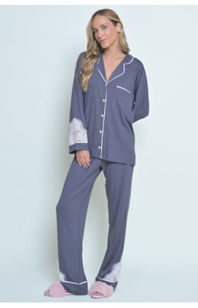 PIJAMA MANGA LONGA (111452)