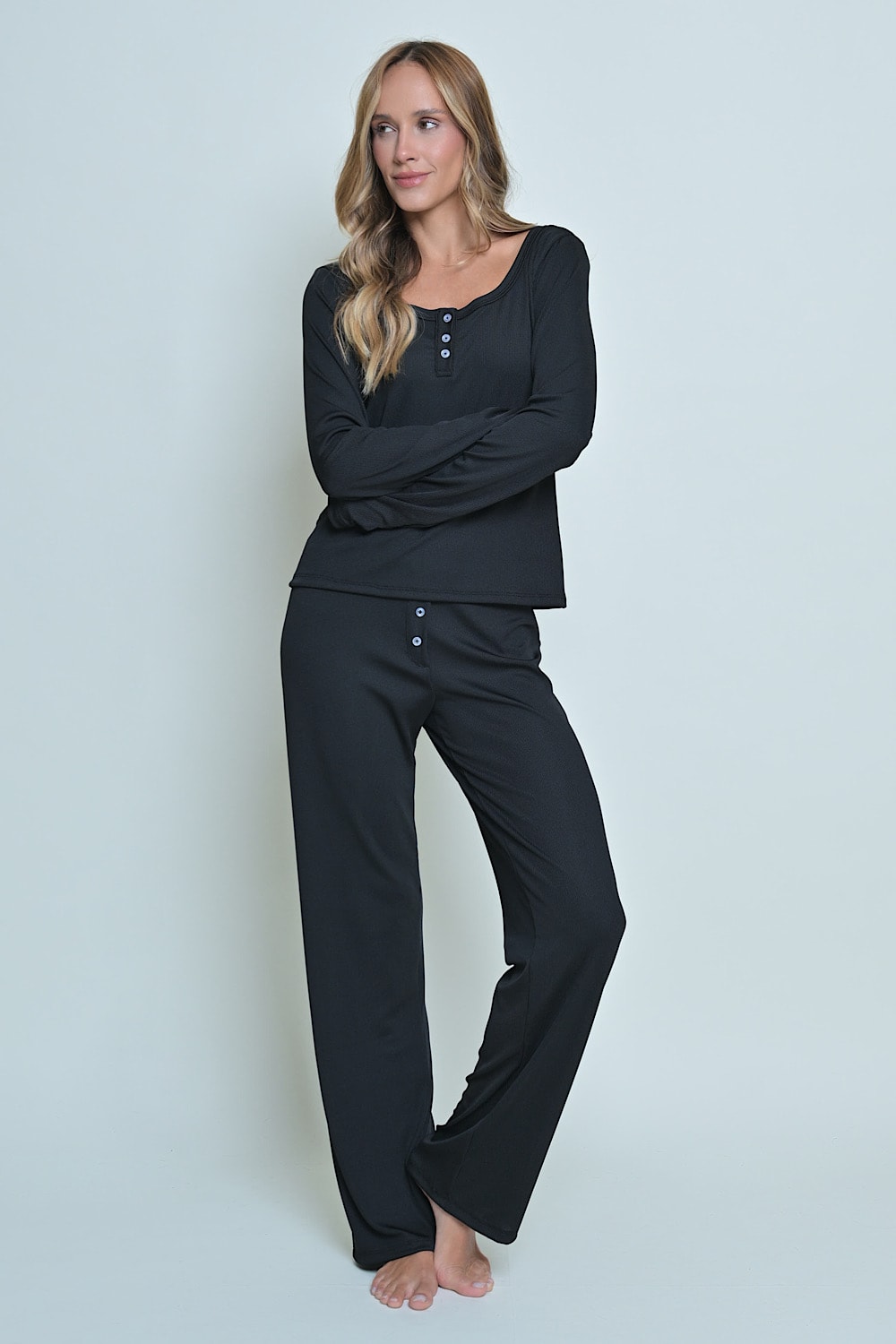 PIJAMA MANGA LONGA  (111467)