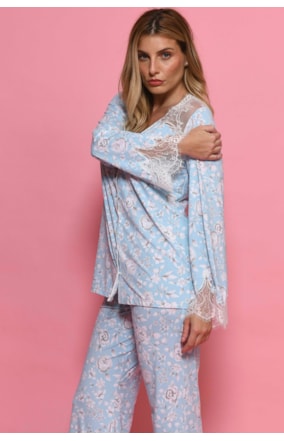 PIJAMA MANGA LONGA (89130)A