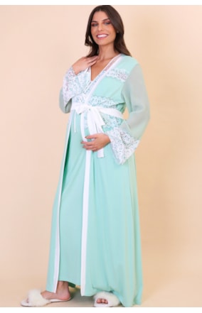 ROBE LONGO MATERNIDADE (110770)M