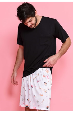 SHORT DOLL MANGA CURTA MASCULINO (101929)