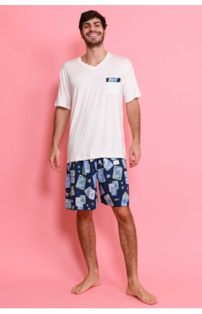 SHORT DOLL MANGA CURTA MASCULINO (102433)